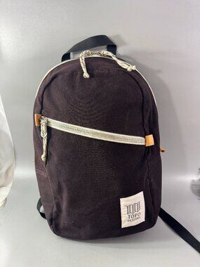 Topo Designs Light Pack - Black Canvas, One Size